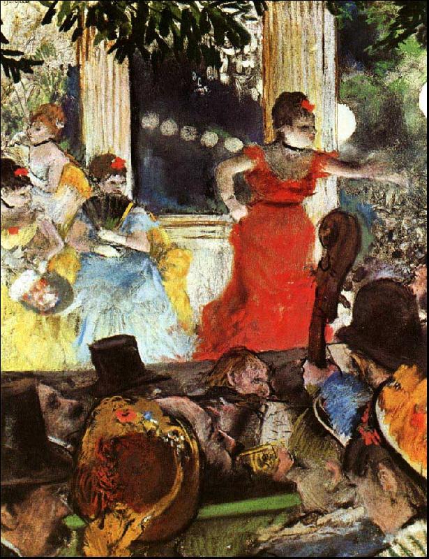Edgar Degas Aix Ambassadeurs oil painting picture